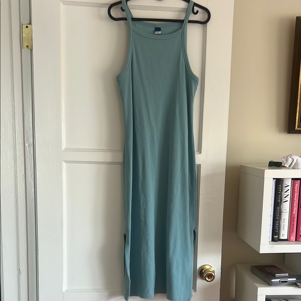 Old Navy Robin’s Egg Blue Midi Dress